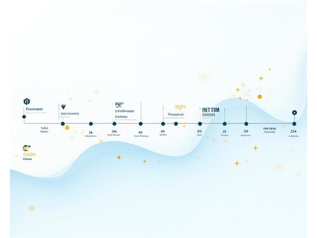 Timeline illustration depicting LyraPay's growth milestones from 2018 to 2024, showing key product launches and awards.