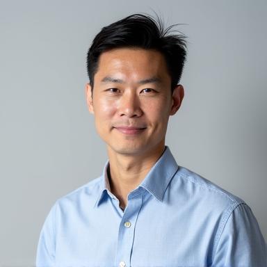 Portrait of David Chen, CTO of LyraPay.