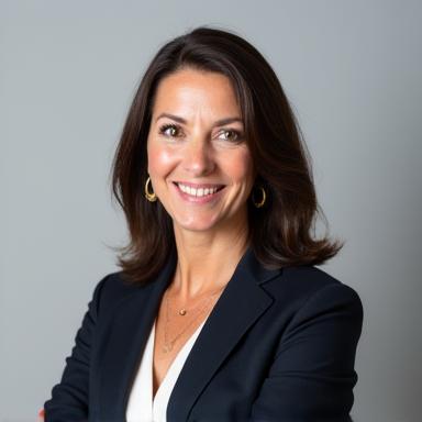 Portrait of Sarah Jenkins, CEO of LyraPay.