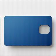 A corporate card with a customizable company logo area