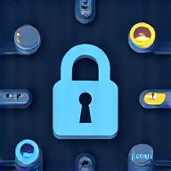 User roles and permissions icon, showing secure access control