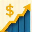 Graph showing competitive exchange rates
