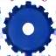 Gear icon representing manufacturing efficiency