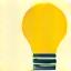 Lightbulb icon representing innovation and tech