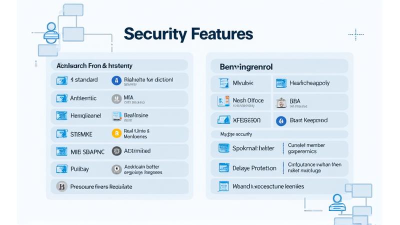 An infographic comparing LyraPay's advanced security features like AI, encryption, and MFA against standard industry offerings, highlighting superior protection.