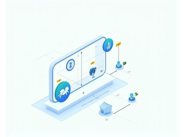 Illustration of a simplified interface for grant and funding management, with various funding sources being allocated to different projects, showing financial flow and compliance tracking.