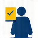 Data privacy and GDPR compliance icon