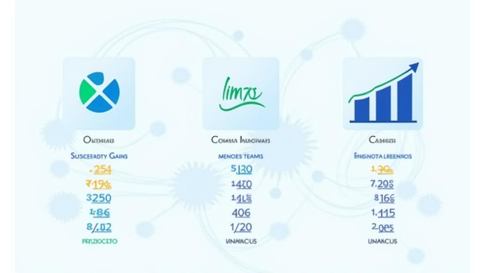 Infographic showing three distinct company logos with growth charts and key metrics demonstrating success in remote expense management, against a background of a stylized world map.